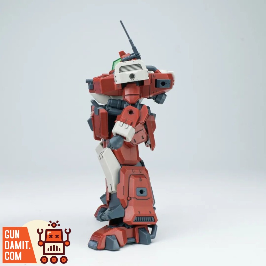 SM-HONGMO-RV Hyper Action Trooper - close-up detail Sheik Mainland Hongmo Red 1/144 - close-up detail