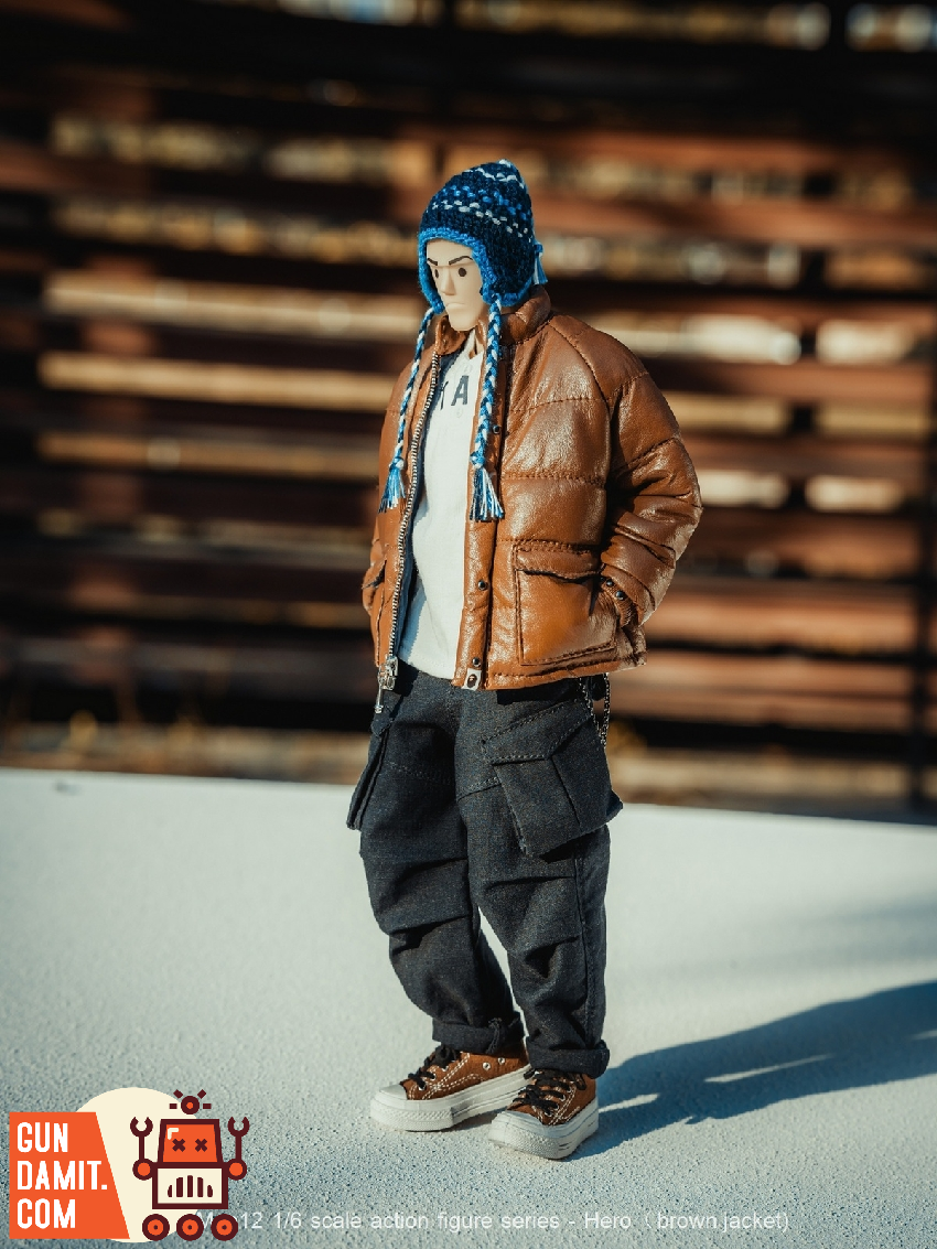 TM-FB-10150-B Hero - view 22 Trickyman12 Hero Brown Jacket - view 22