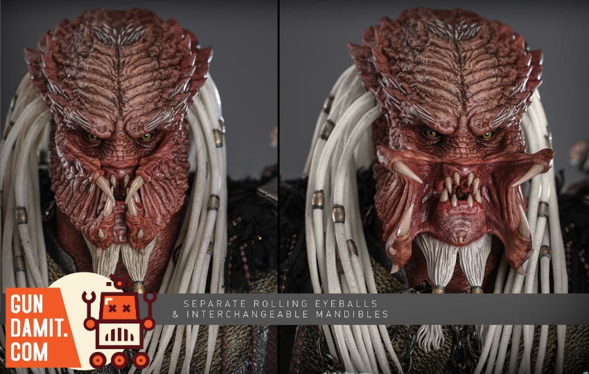 MMS863 Predator Badlands - view 13 Hot Toys Father Predator - view 13