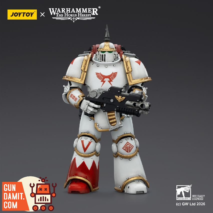 JT03349 White Scars - front view JoyToy White Scars MKIII - front view