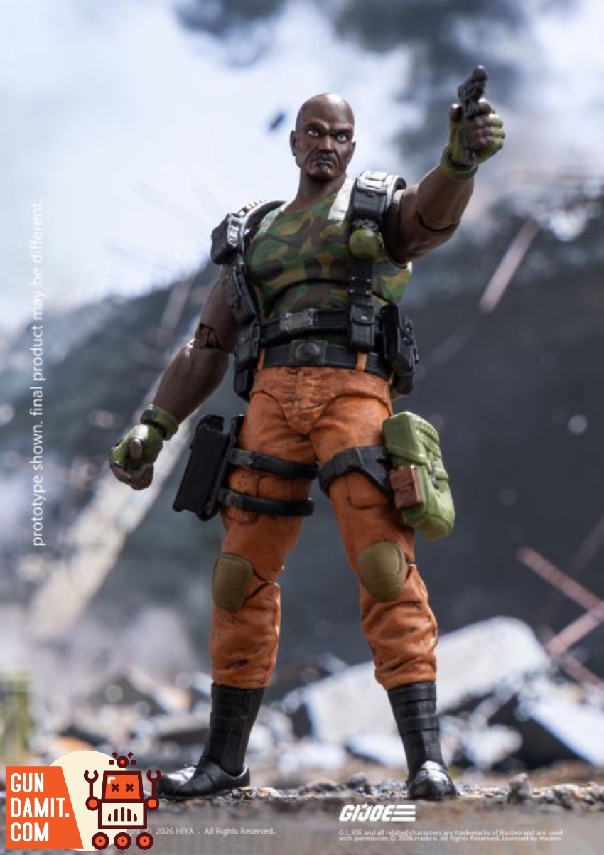 HIYA-EMG0159 Roadblock - view 7 Hiya EMG0159 GI Joe Roadblock - view 7