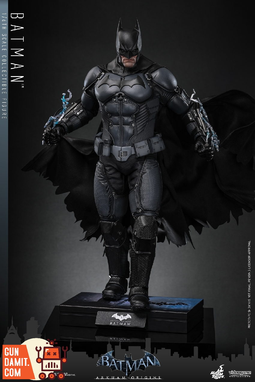 HT-VGM83 Batman Arkham Origins - close-up detail Hot Toys VGM83 Batman Arkham Origins - close-up detail