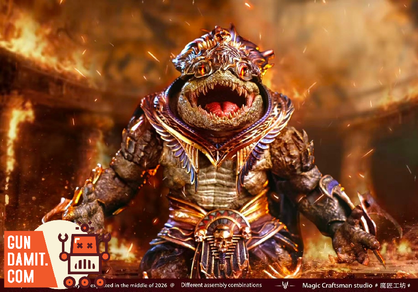 MAGICCS-SOBEK Desert Crocodile - view 17 Magic Craftsman Desert Crocodile Sobek - view 17