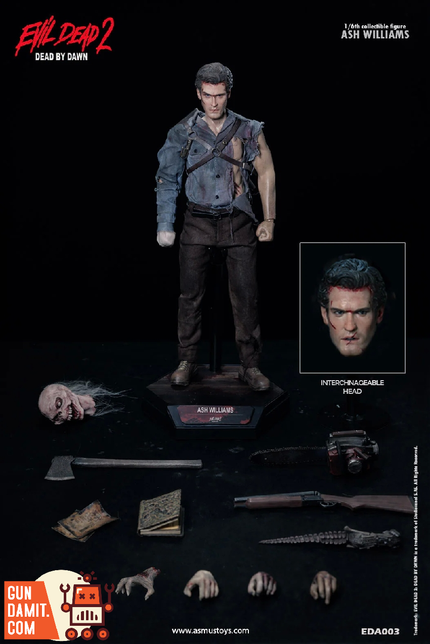 AT-EDA003 Ash Williams - front view Asmus Toys Ash Williams - front view