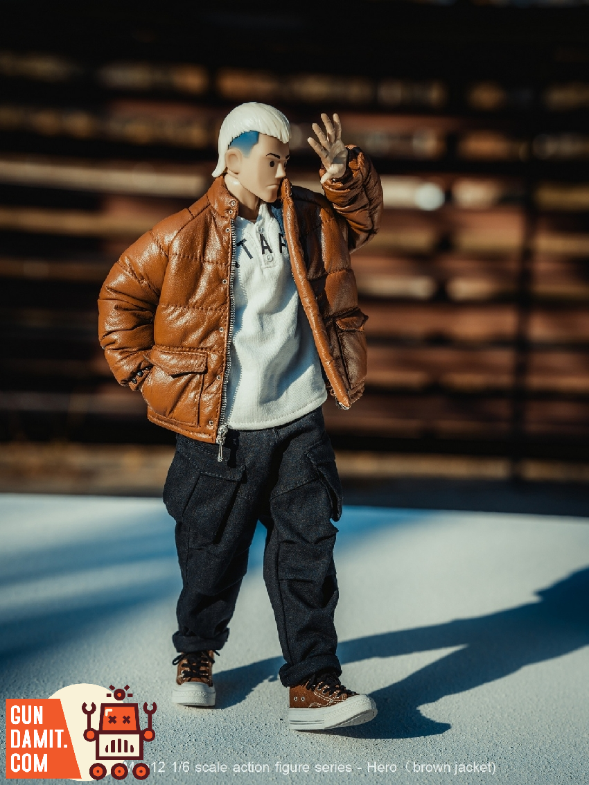 TM-FB-10150-B Hero - view 16 Trickyman12 Hero Brown Jacket - view 16