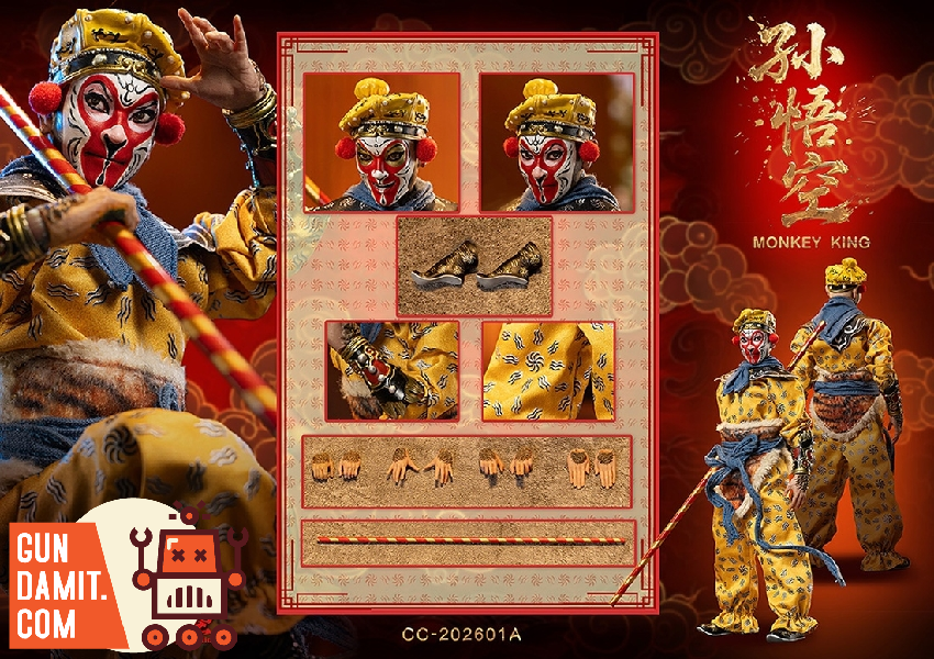 KLG-CC-202601A Monkey King - view 8 KLG Crazy Cube Monkey King A - view 8
