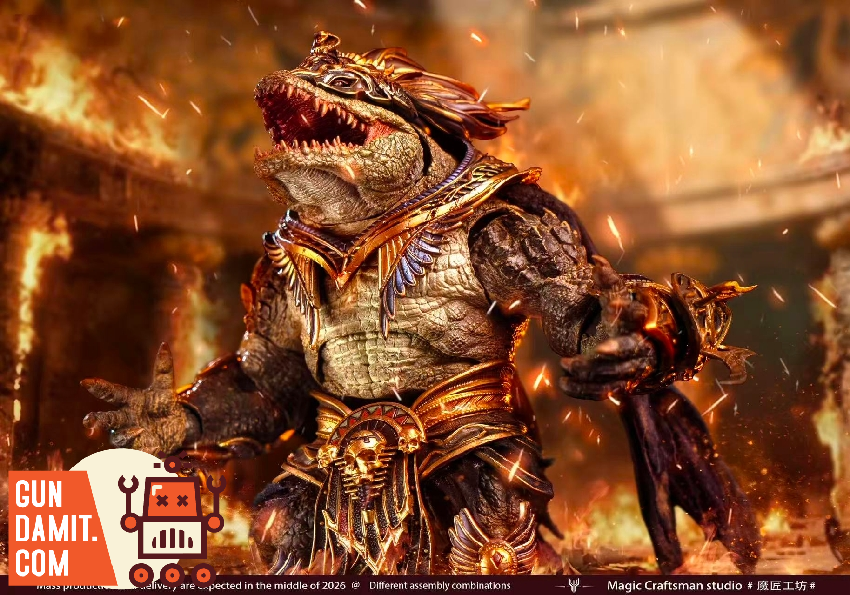 MAGICCS-SOBEK Desert Crocodile - view 14 Magic Craftsman Desert Crocodile Sobek - view 14