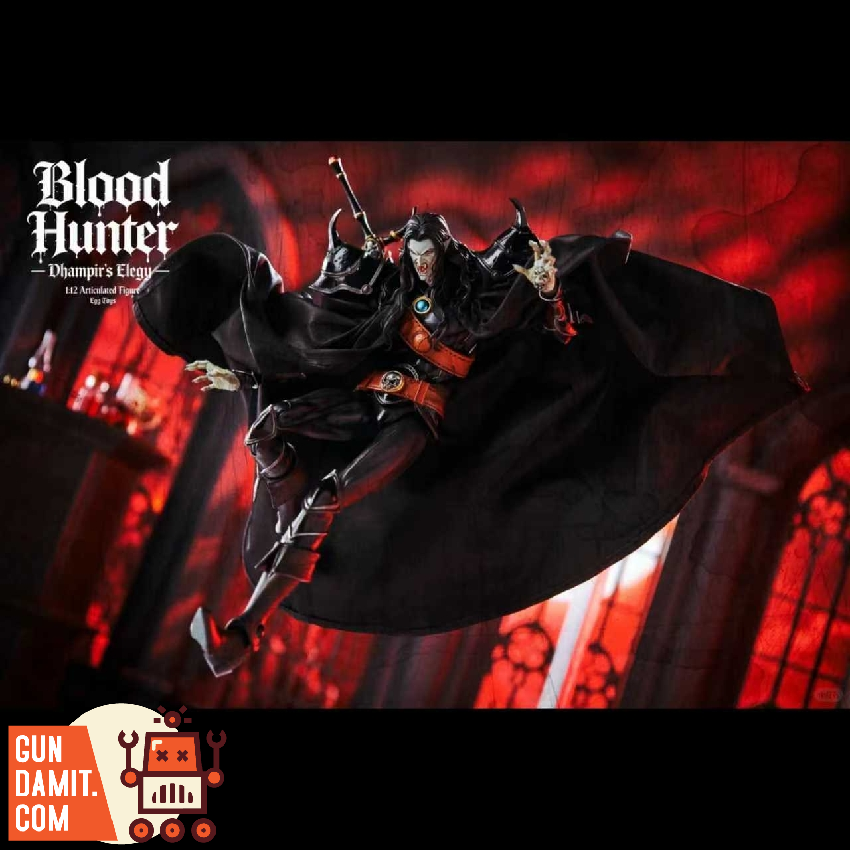 SP01 Blood Hunter - close-up detail Eggtoys Blood Hunter Dhampir - close-up detail