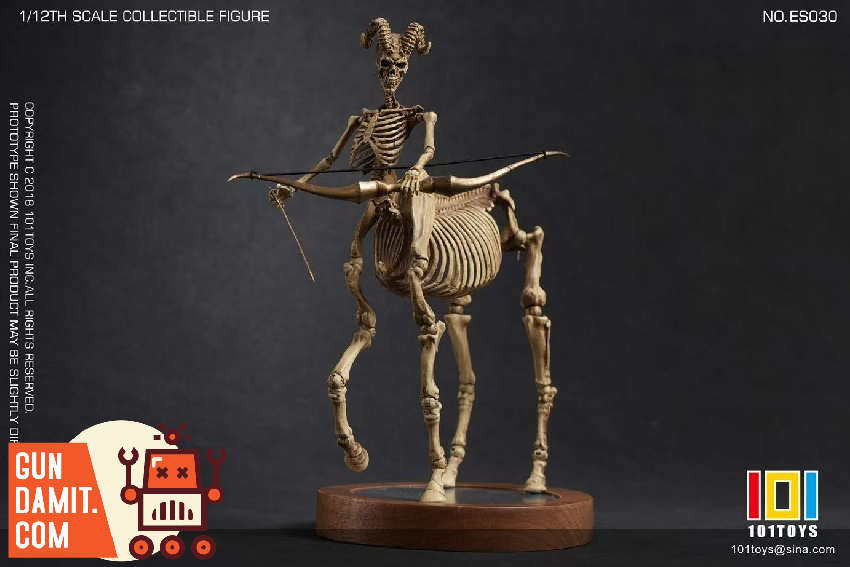 101-ES030 Skeleton Centaur - back view 101Toys ES030 Skeleton Centaur - back view