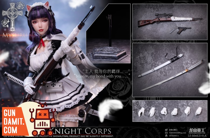 LS-Meid-S-01A Missu - view 15 Longshan Maid Knights Sniper Missu - view 15