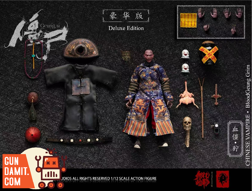 HIDESU-GS04B BloodGeung Grim - close-up detail Hidesu Studios GS04B BloodGeung Grim Deluxe - close-up detail