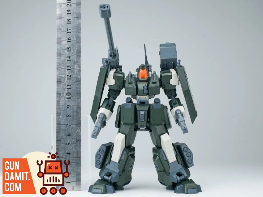 SM-HONGMO-GV Hyper Action Trooper - side view Sheik Mainland Hongmo Green 1/144 - side view