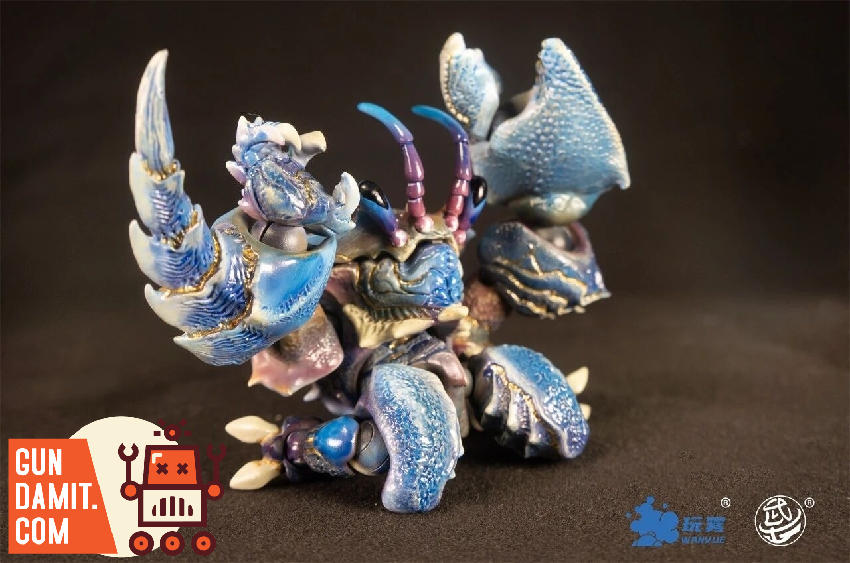 WWS-B-02 Craboid Blue - view 18 Warriors Workshop Tidal Craboid Blue - view 18