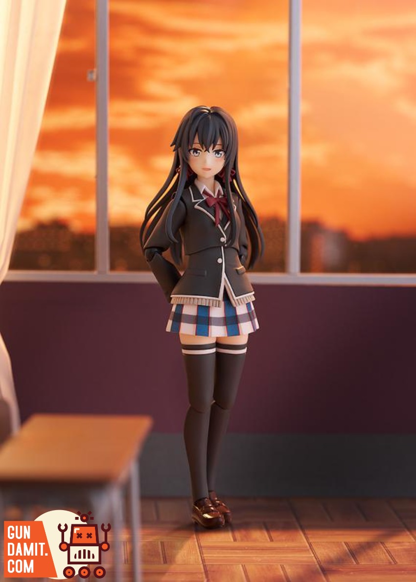 Yukino Yukinoshita - front view Figma Yukino Yukinoshita - front view