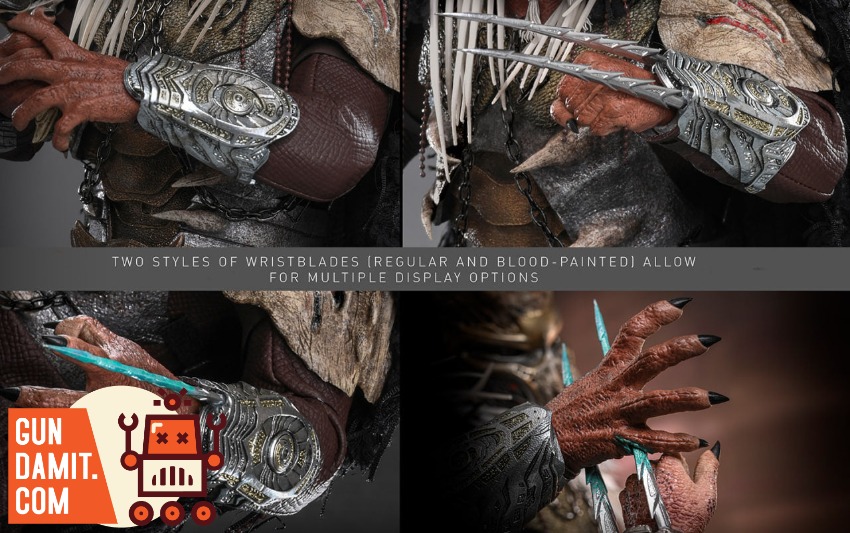 MMS863 Predator Badlands - view 12 Hot Toys Father Predator - view 12