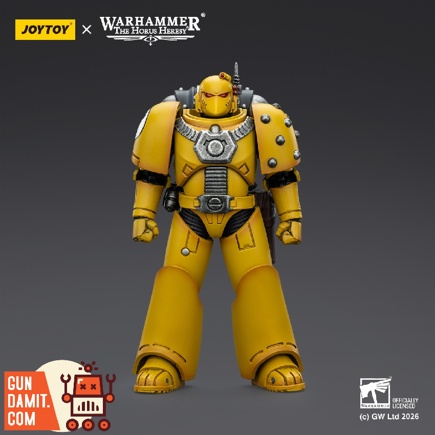 JT03028 Warhammer Imperial Fist - front view JoyToy JT03028 Imperial Fist MKVI - front view