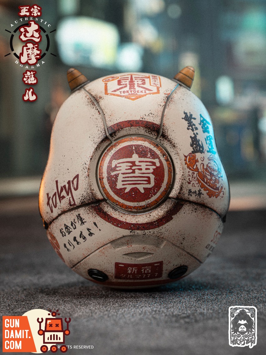 YXS-DM-004 Fortune Daruma - view 7 Yuanxingshi DM-004 Fortune Daruma - view 7