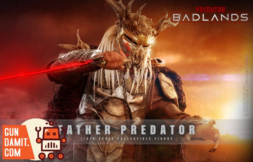 MMS863 Predator Badlands - view 9 Hot Toys Father Predator - view 9