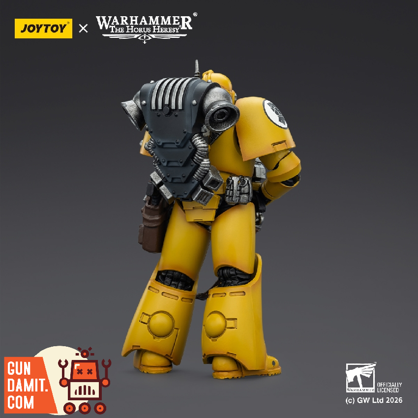 JT03028 Warhammer Imperial Fist - side view JoyToy JT03028 Imperial Fist MKVI - side view