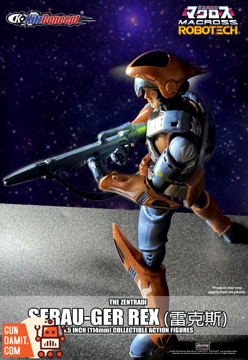 Kitzconcept 1/72 KC Macross 4.5 inch Serau-Ger Rex 3 Kitzconcept 1/72 KC Macross 4.5 inch Serau-Ger Rex view 3