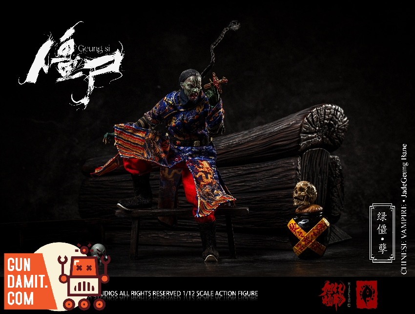 HIDESU-GS06C Chinese Vampire - back view Hidesu Studios GS06C Jadegeung Bane - back view