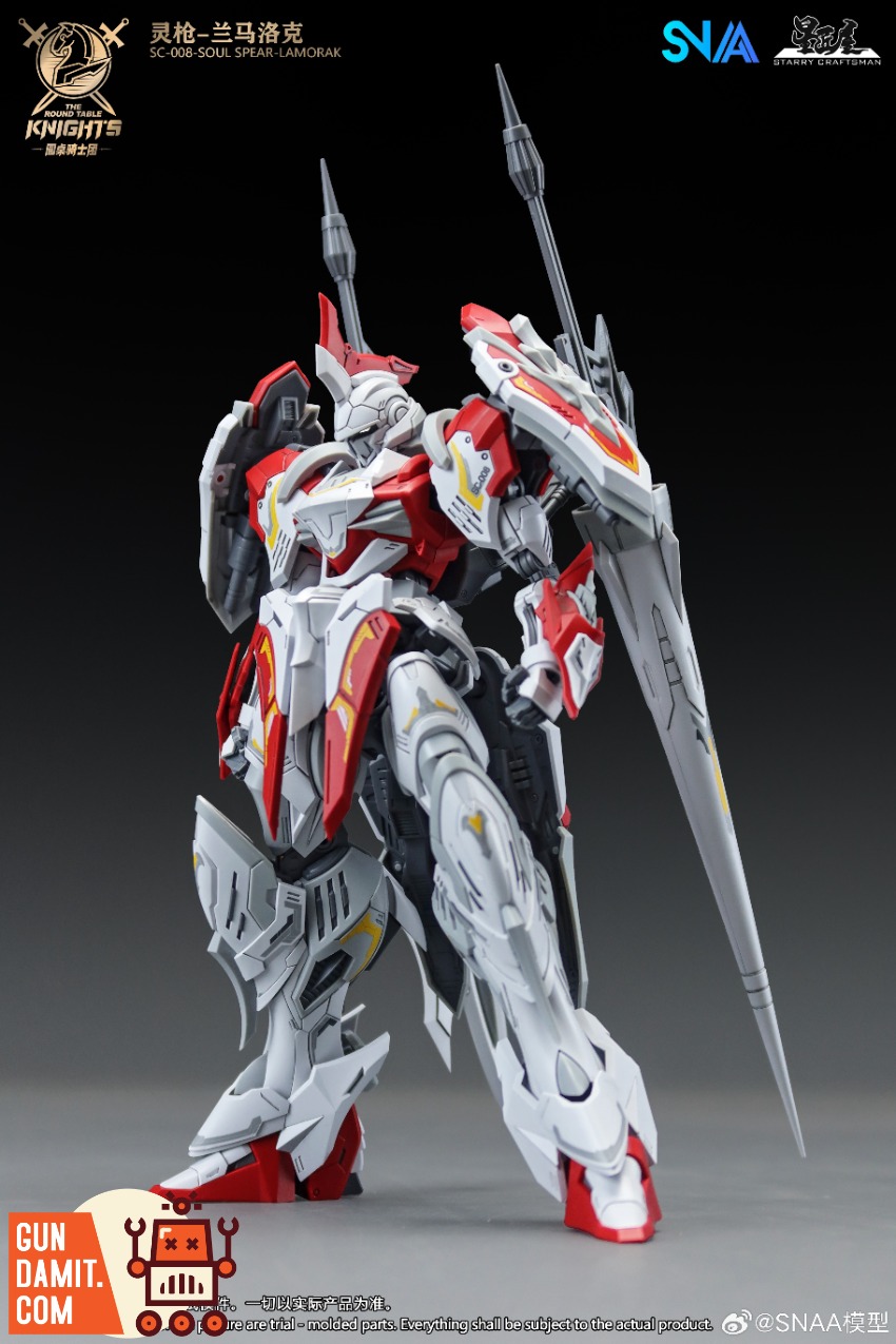 SC-008 Lamorak Kit - front view SNAA Soul Spear Lamorak - front view