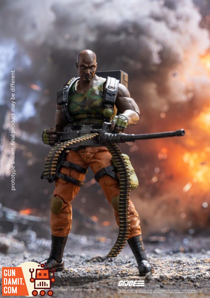 HIYA-EMG0159 Roadblock - view 5 Hiya EMG0159 GI Joe Roadblock - view 5