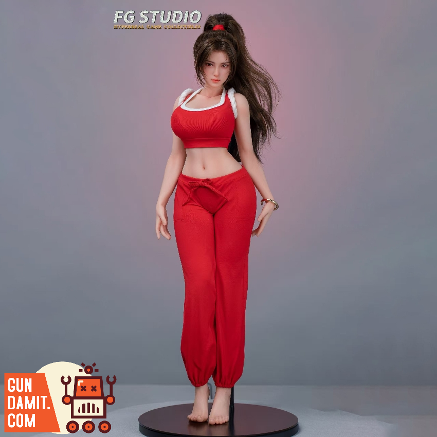 FG-007 Red-clothed Fighting Girl - side view FG Studio FG-007 Fighting Girl - side view