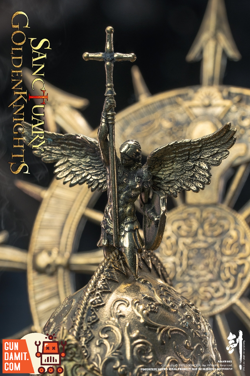 COO-SW002 Golden Temple Guardian Brass - view 7 COOMODEL SW002 Golden Temple Guardian Brass - view 7