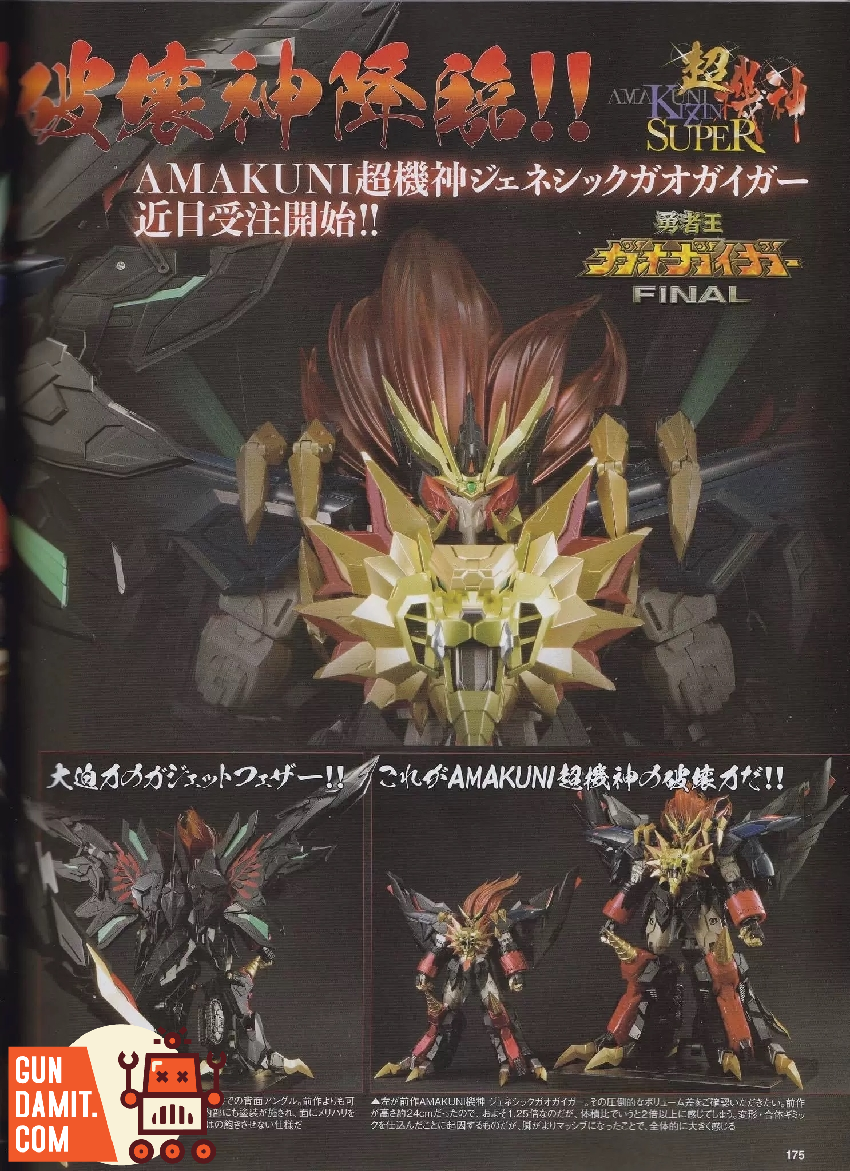 Amakuni Kizin GaoGaiGar - view 23 Sentinel Super GaoGaiGar - view 23