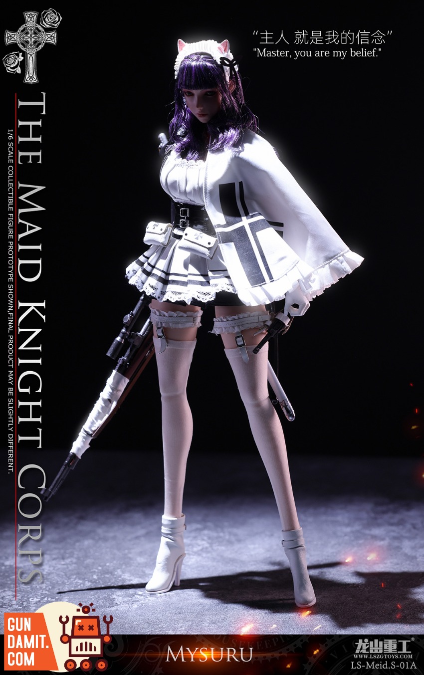 LS-Meid-S-01A Missu - front view Longshan Maid Knights Sniper Missu - front view