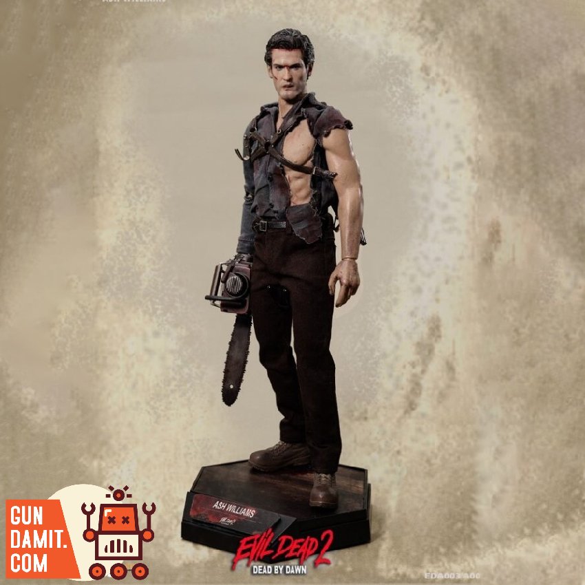 AT-EDA003 Ash Williams - side view Asmus Toys Ash Williams - side view