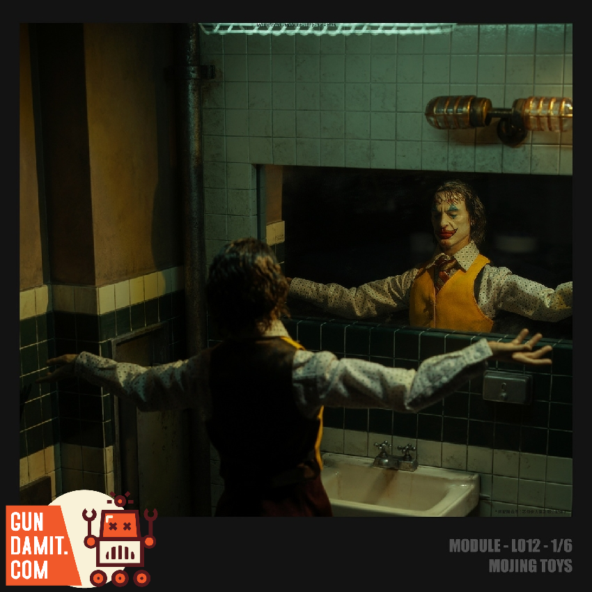MJT-L012A Joker Bathroom Diorama - view 18 Mojing Toys L012A Joker Bathroom Diorama - view 18