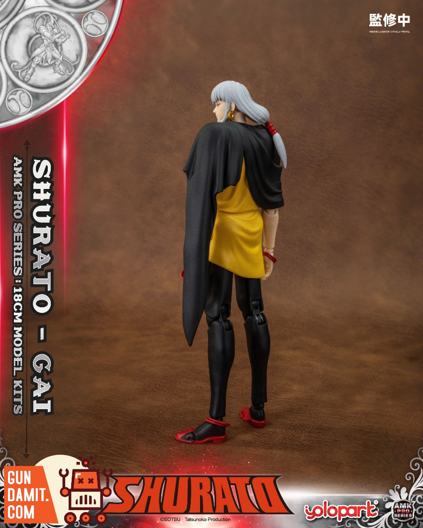 YoloPark AMK Pro Series Shurato Gai Model Kit A detailed figure of Shurato Gai from the AMK Pro Series. YoloPark AMK Pro Series Shurato Gai Model Kit A detailed figure of Shurato Gai from the AMK Pro Series.