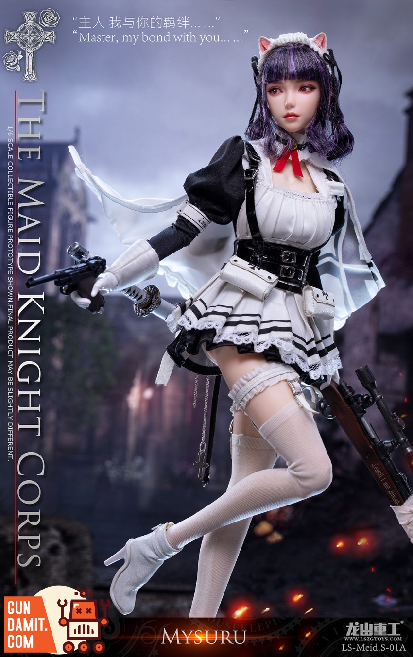 LS-Meid-S-01A Missu - view 8 Longshan Maid Knights Sniper Missu - view 8