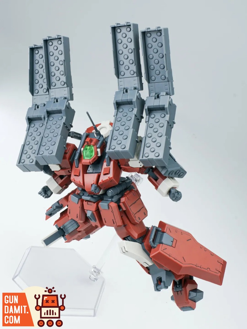 SM-HONGMO-RV Hyper Action Trooper - view 45 Sheik Mainland Hongmo Red 1/144 - view 45