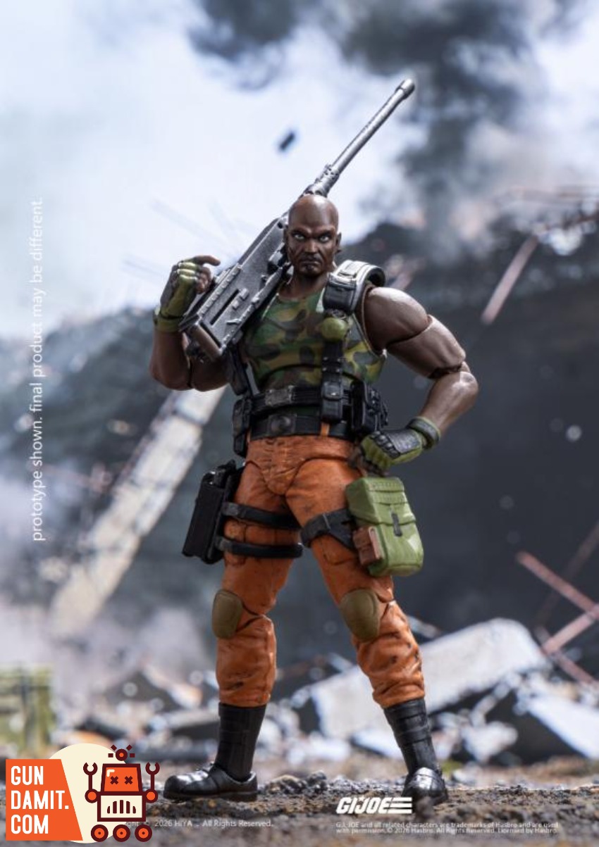 HIYA-EMG0159 Roadblock - view 8 Hiya EMG0159 GI Joe Roadblock - view 8