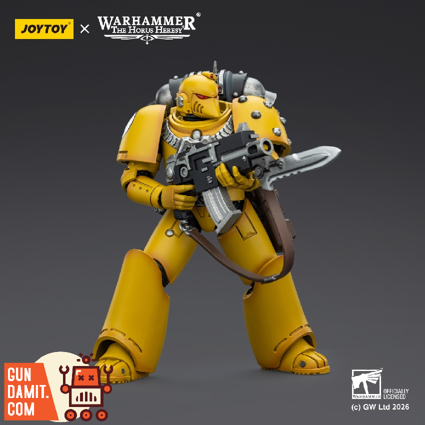 JT03028 Warhammer Imperial Fist - back view JoyToy JT03028 Imperial Fist MKVI - back view