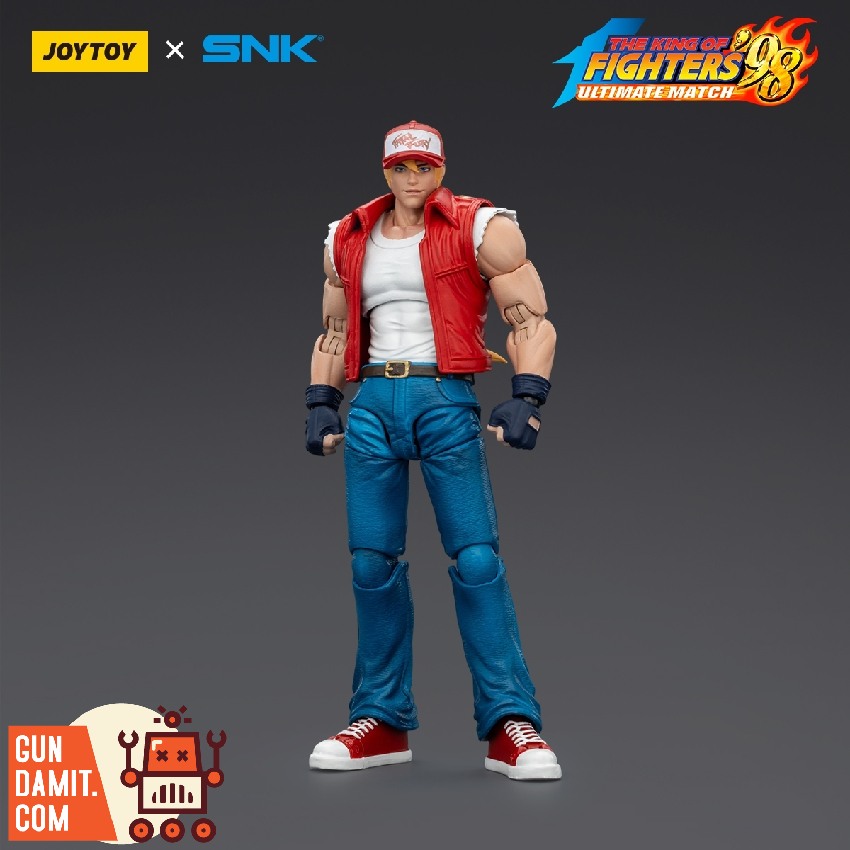 JT03318 Terry Bogard Fatal Fury - front view JoyToy JT03318 Terry Bogard KOF - front view
