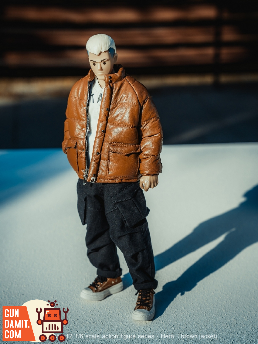 TM-FB-10150-B Hero - view 10 Trickyman12 Hero Brown Jacket - view 10