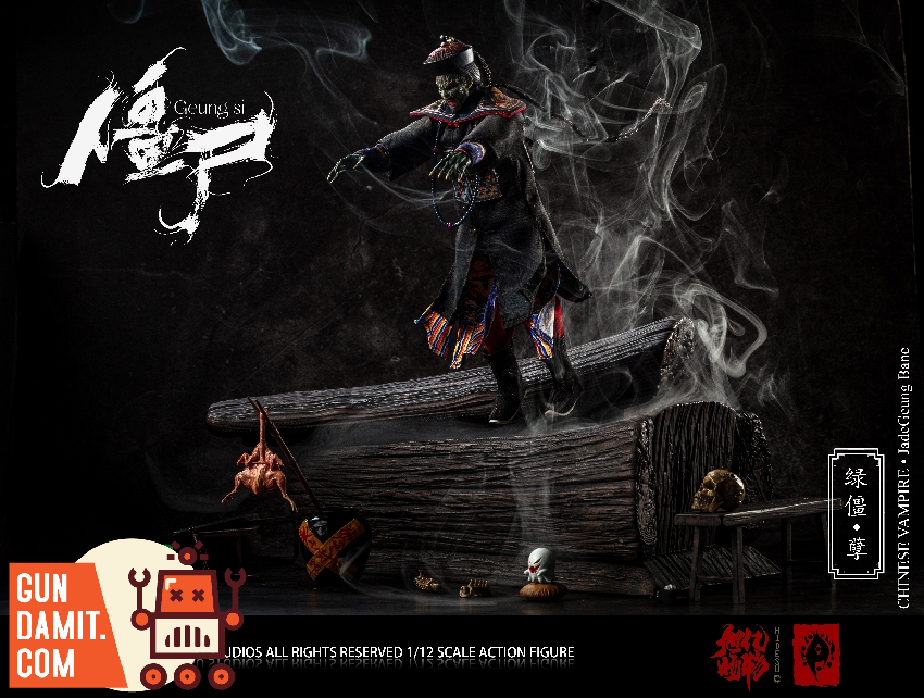 HIDESU-GS06C Chinese Vampire - side view Hidesu Studios GS06C Jadegeung Bane - side view