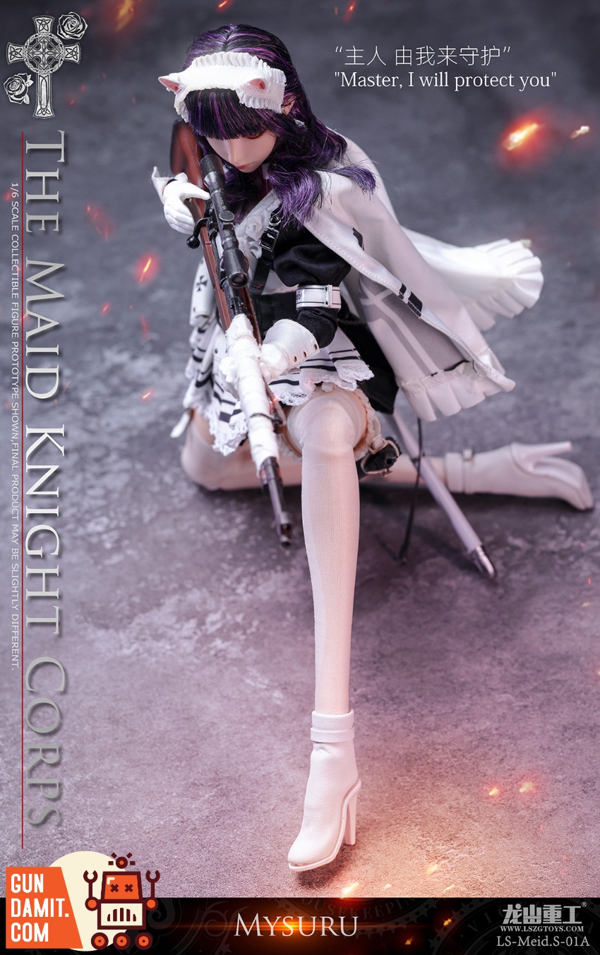 LS-Meid-S-01A Missu - view 5 Longshan Maid Knights Sniper Missu - view 5