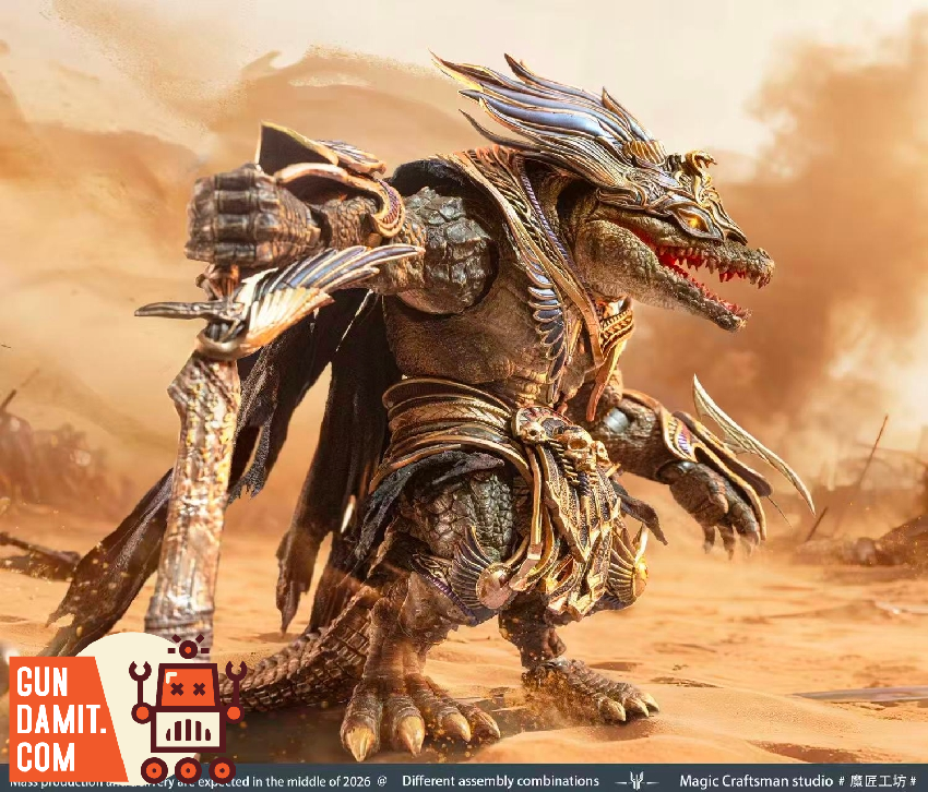 MAGICCS-SOBEK Desert Crocodile - view 18 Magic Craftsman Desert Crocodile Sobek - view 18