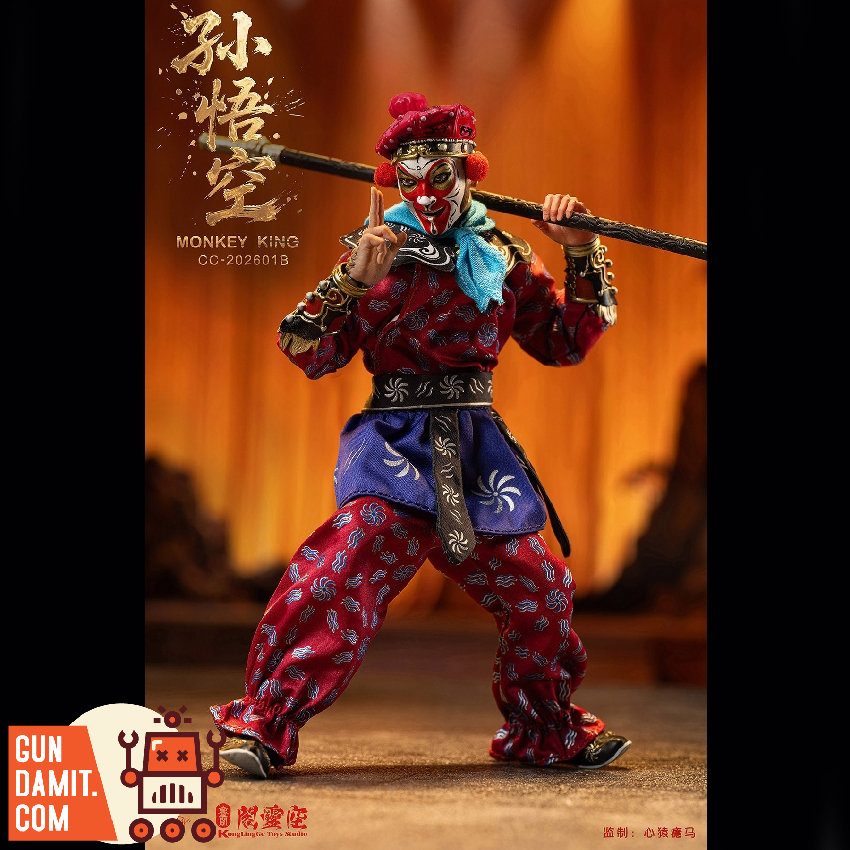 KLG-CC-202601B Monkey King - front view KLG Crazy Cube Monkey King B - front view