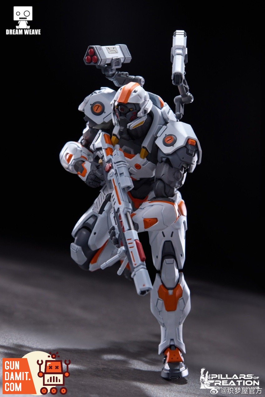 Dream Weave Kane Power Armor 1/12 dual wielding heavy weapons Dream Weave Kane Power Armor 1/12 dual wielding heavy weapons