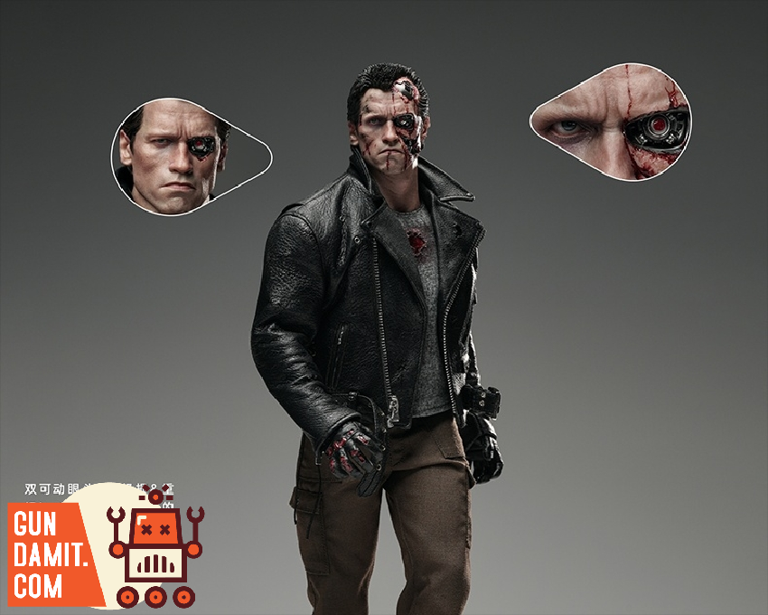 INART-AGA031 Terminator T-800 - close-up detail INART AgA031 Terminator T-800 - close-up detail