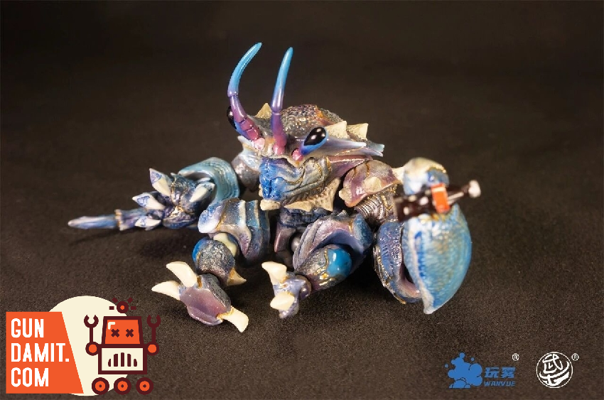 WWS-B-02 Craboid Blue - view 10 Warriors Workshop Tidal Craboid Blue - view 10
