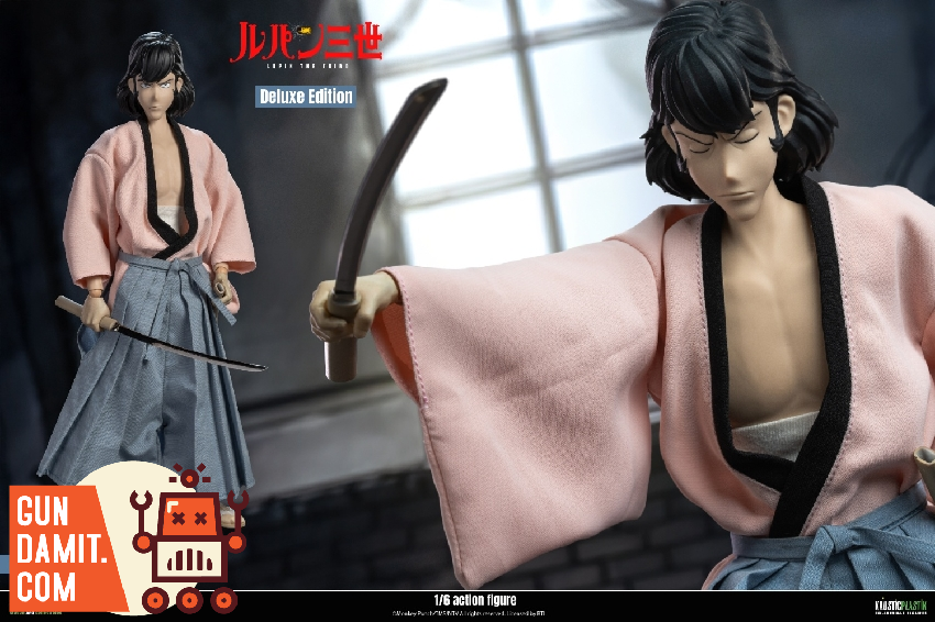 Goemon Ishikawa Deluxe - back view Infinite Lupin III Goemon - back view
