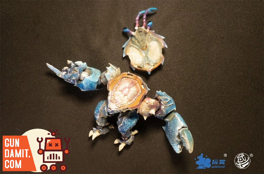 WWS-B-02 Craboid Blue - view 20 Warriors Workshop Tidal Craboid Blue - view 20
