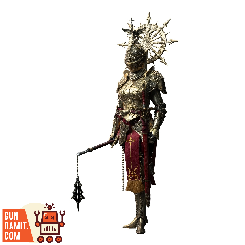 COO-SW002 Golden Temple Guardian Brass - front view COOMODEL SW002 Golden Temple Guardian Brass - front view
